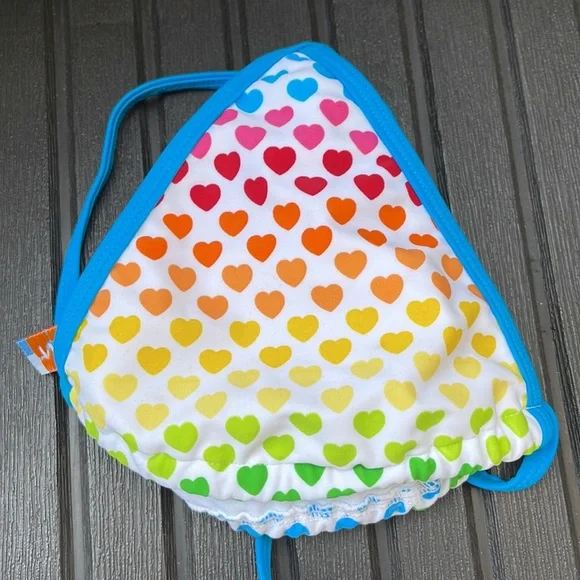 Inmocean - Rainbow Hearts Bikini Top - XL - Picture 13 of 13